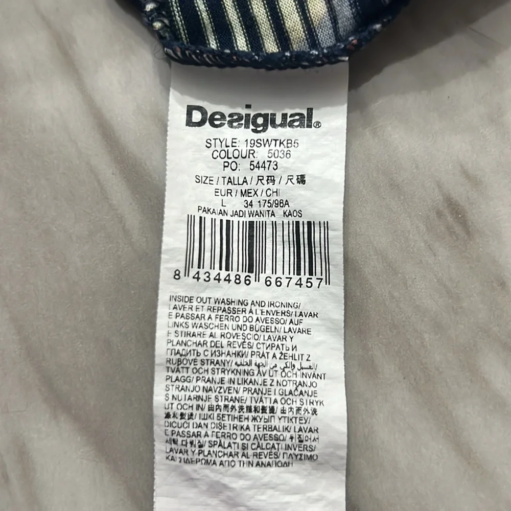 Desigual Striped Tank Top - Picture 8 of 8